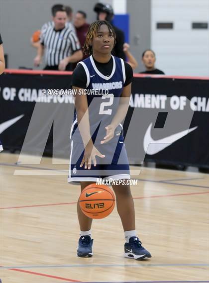 Thumbnail 2 in Democracy Prep Agassi Campus vs. Mt. Zion Prep Academy (Nike Tournament of Champions) photogallery.