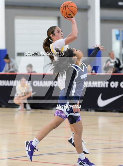 Thumbnail 1 in Democracy Prep Agassi Campus vs. Mt. Zion Prep Academy (Nike Tournament of Champions) photogallery.