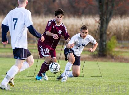 Thumbnail 3 in North Haven vs Avon (CIAC Class L 1st Round) photogallery.