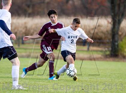Thumbnail 2 in North Haven vs Avon (CIAC Class L 1st Round) photogallery.