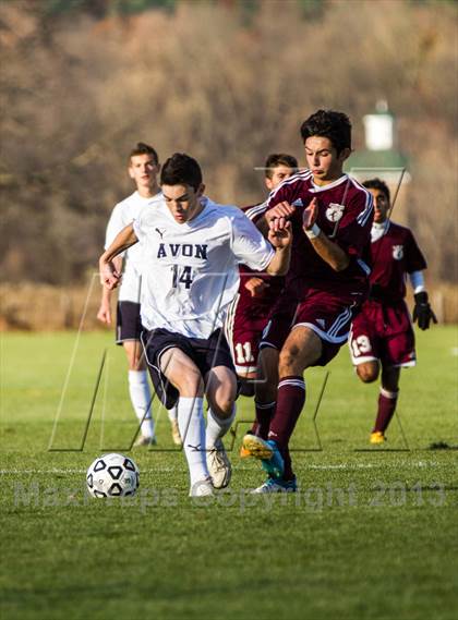 Thumbnail 3 in North Haven vs Avon (CIAC Class L 1st Round) photogallery.