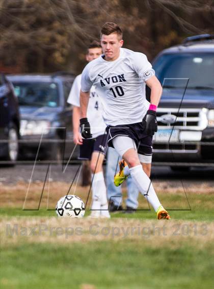 Thumbnail 2 in North Haven vs Avon (CIAC Class L 1st Round) photogallery.