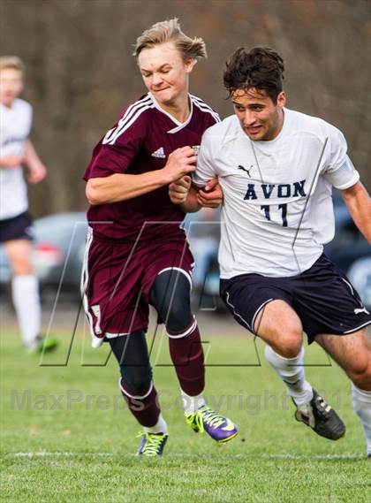 Thumbnail 3 in North Haven vs Avon (CIAC Class L 1st Round) photogallery.
