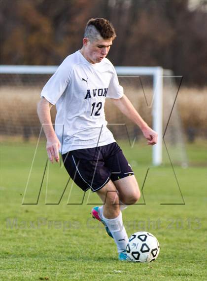 Thumbnail 2 in North Haven vs Avon (CIAC Class L 1st Round) photogallery.