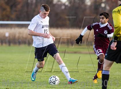 Thumbnail 3 in North Haven vs Avon (CIAC Class L 1st Round) photogallery.