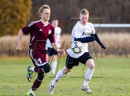 Thumbnail 3 in North Haven vs Avon (CIAC Class L 1st Round) photogallery.