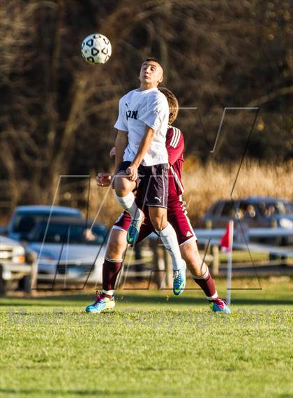 Thumbnail 2 in North Haven vs Avon (CIAC Class L 1st Round) photogallery.
