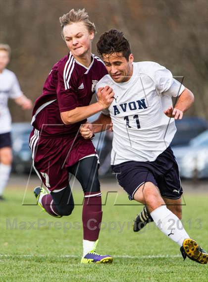 Thumbnail 1 in North Haven vs Avon (CIAC Class L 1st Round) photogallery.
