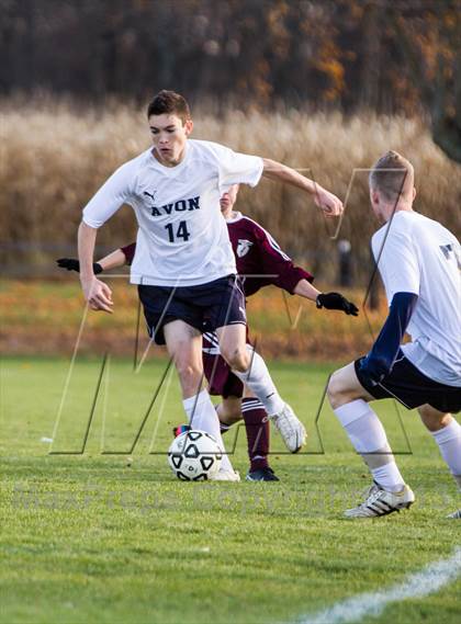 Thumbnail 3 in North Haven vs Avon (CIAC Class L 1st Round) photogallery.