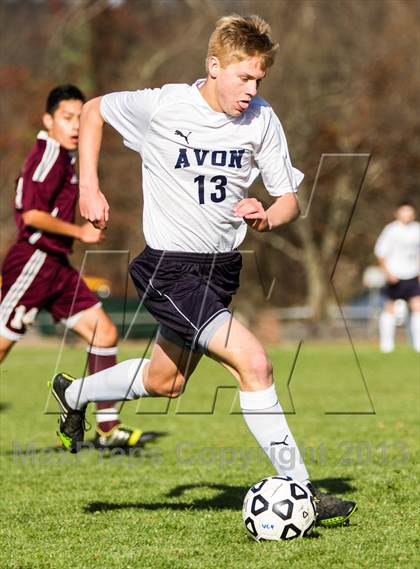 Thumbnail 3 in North Haven vs Avon (CIAC Class L 1st Round) photogallery.