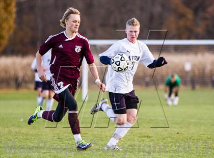 Thumbnail 1 in North Haven vs Avon (CIAC Class L 1st Round) photogallery.