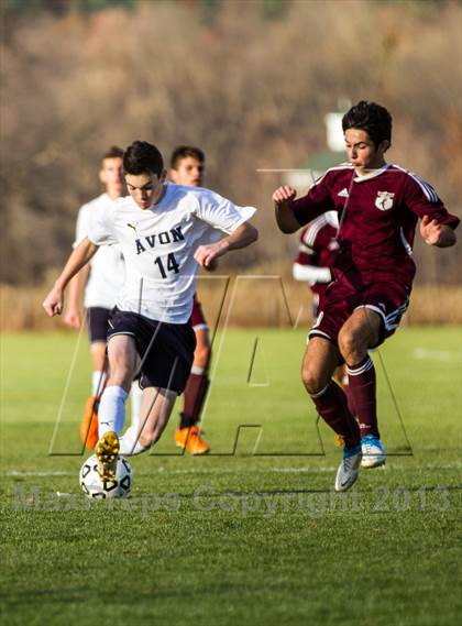 Thumbnail 2 in North Haven vs Avon (CIAC Class L 1st Round) photogallery.