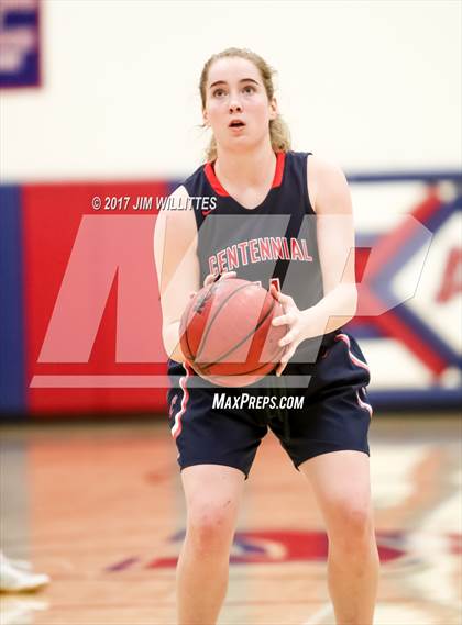 Thumbnail 3 in Centennial vs. Thunderbird (Lady Titan Winter Hoops Classic) photogallery.