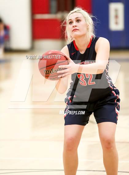 Thumbnail 1 in Centennial vs. Thunderbird (Lady Titan Winter Hoops Classic) photogallery.