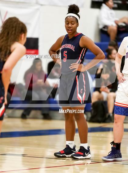 Thumbnail 1 in Centennial vs. Thunderbird (Lady Titan Winter Hoops Classic) photogallery.
