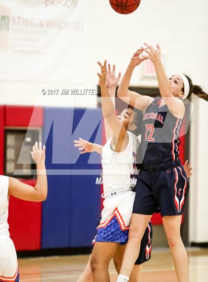 Thumbnail 2 in Centennial vs. Thunderbird (Lady Titan Winter Hoops Classic) photogallery.