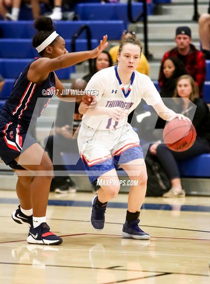 Thumbnail 2 in Centennial vs. Thunderbird (Lady Titan Winter Hoops Classic) photogallery.