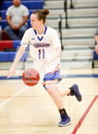 Thumbnail 3 in Centennial vs. Thunderbird (Lady Titan Winter Hoops Classic) photogallery.