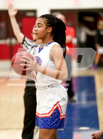 Thumbnail 1 in Centennial vs. Thunderbird (Lady Titan Winter Hoops Classic) photogallery.
