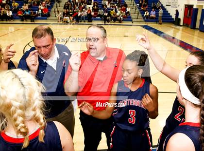 Thumbnail 3 in Centennial vs. Thunderbird (Lady Titan Winter Hoops Classic) photogallery.