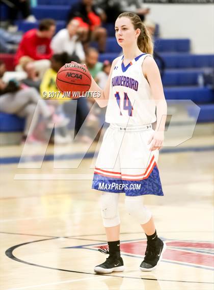 Thumbnail 2 in Centennial vs. Thunderbird (Lady Titan Winter Hoops Classic) photogallery.