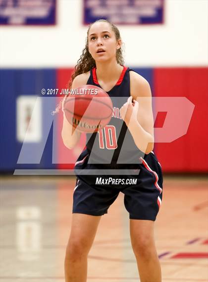 Thumbnail 2 in Centennial vs. Thunderbird (Lady Titan Winter Hoops Classic) photogallery.