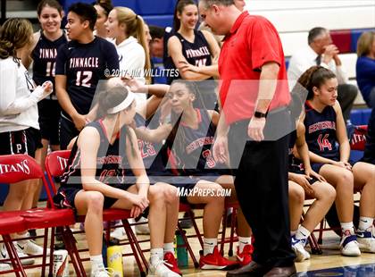 Thumbnail 1 in Centennial vs. Thunderbird (Lady Titan Winter Hoops Classic) photogallery.