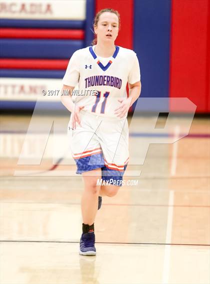 Thumbnail 2 in Centennial vs. Thunderbird (Lady Titan Winter Hoops Classic) photogallery.