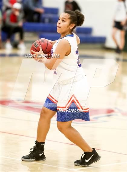 Thumbnail 1 in Centennial vs. Thunderbird (Lady Titan Winter Hoops Classic) photogallery.