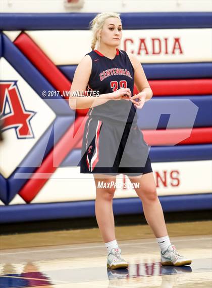 Thumbnail 1 in Centennial vs. Thunderbird (Lady Titan Winter Hoops Classic) photogallery.