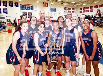 Thumbnail 3 in Centennial vs. Thunderbird (Lady Titan Winter Hoops Classic) photogallery.