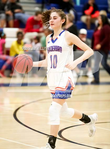 Thumbnail 2 in Centennial vs. Thunderbird (Lady Titan Winter Hoops Classic) photogallery.