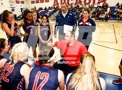 Thumbnail 2 in Centennial vs. Thunderbird (Lady Titan Winter Hoops Classic) photogallery.