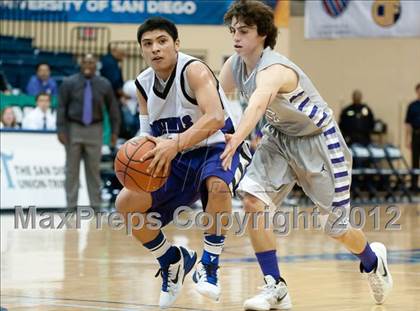 Thumbnail 1 in Rock Academy vs Foothills Christian (CIF SDS D5 Final) photogallery.