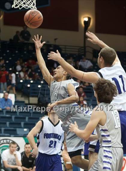 Thumbnail 2 in Rock Academy vs Foothills Christian (CIF SDS D5 Final) photogallery.