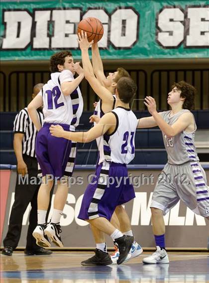 Thumbnail 2 in Rock Academy vs Foothills Christian (CIF SDS D5 Final) photogallery.