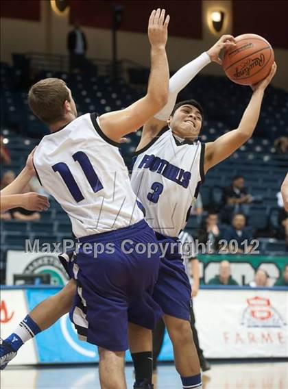 Thumbnail 1 in Rock Academy vs Foothills Christian (CIF SDS D5 Final) photogallery.