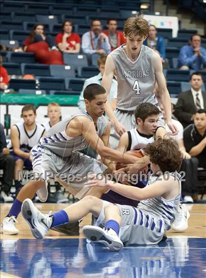 Thumbnail 2 in Rock Academy vs Foothills Christian (CIF SDS D5 Final) photogallery.