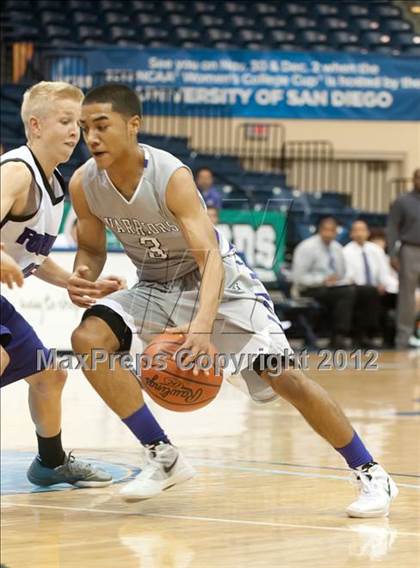 Thumbnail 2 in Rock Academy vs Foothills Christian (CIF SDS D5 Final) photogallery.
