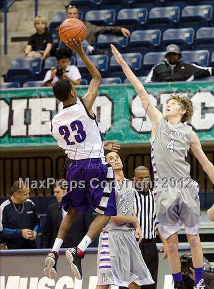 Thumbnail 2 in Rock Academy vs Foothills Christian (CIF SDS D5 Final) photogallery.