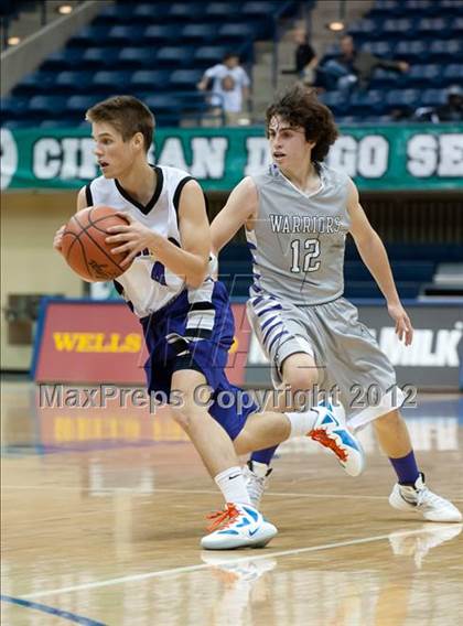 Thumbnail 1 in Rock Academy vs Foothills Christian (CIF SDS D5 Final) photogallery.