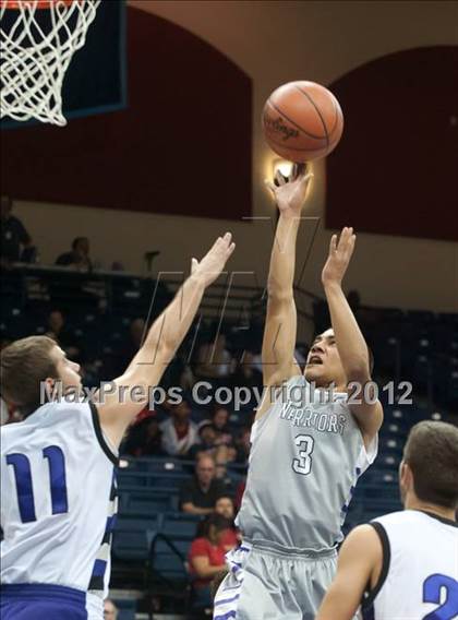 Thumbnail 1 in Rock Academy vs Foothills Christian (CIF SDS D5 Final) photogallery.