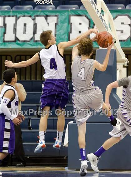 Thumbnail 3 in Rock Academy vs Foothills Christian (CIF SDS D5 Final) photogallery.
