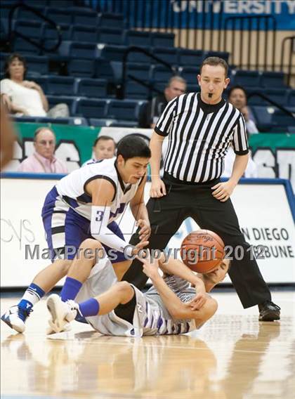 Thumbnail 2 in Rock Academy vs Foothills Christian (CIF SDS D5 Final) photogallery.