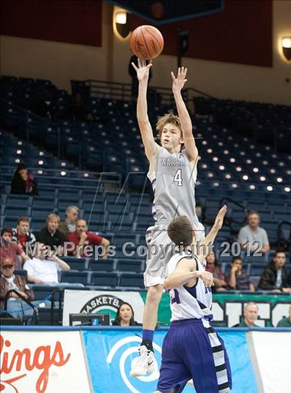 Thumbnail 2 in Rock Academy vs Foothills Christian (CIF SDS D5 Final) photogallery.