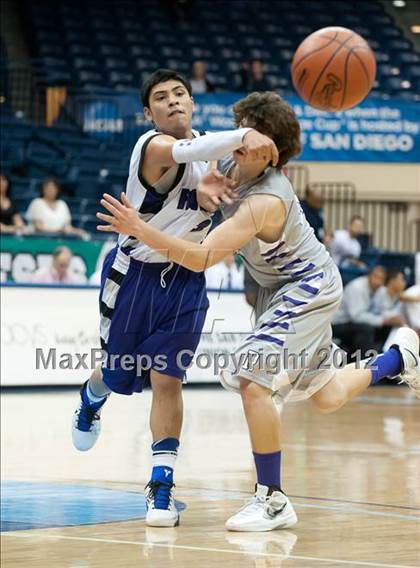 Thumbnail 2 in Rock Academy vs Foothills Christian (CIF SDS D5 Final) photogallery.
