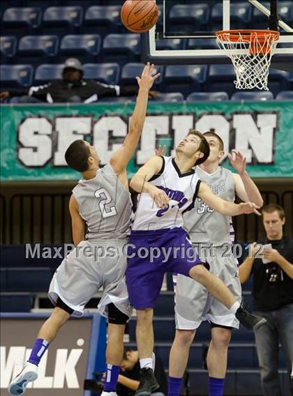 Thumbnail 2 in Rock Academy vs Foothills Christian (CIF SDS D5 Final) photogallery.