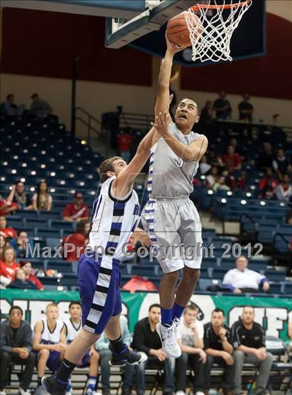 Thumbnail 2 in Rock Academy vs Foothills Christian (CIF SDS D5 Final) photogallery.