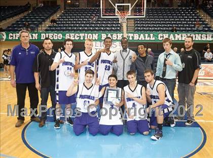 Thumbnail 2 in Rock Academy vs Foothills Christian (CIF SDS D5 Final) photogallery.