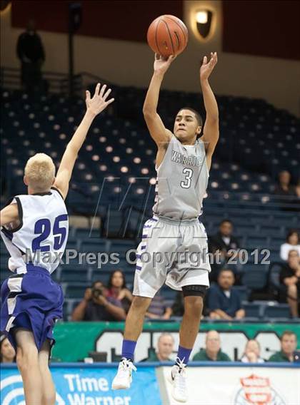 Thumbnail 3 in Rock Academy vs Foothills Christian (CIF SDS D5 Final) photogallery.